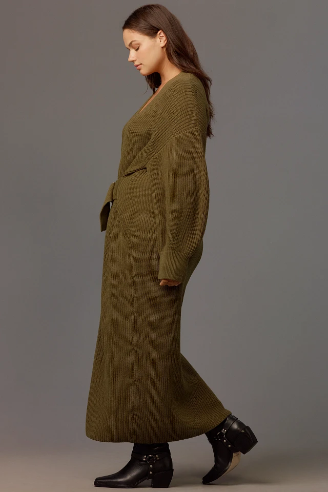slim fit dress slacks Bow Detail Sweater Dress  Hope & Henry