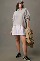 Pilcro Hooded Sweatshirt Twofer Mini Dress