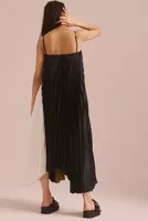 Delfi Collective Convertible Pleated Midi Dress