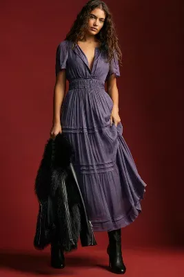 The Somerset Maxi Dress: Lurex Edition