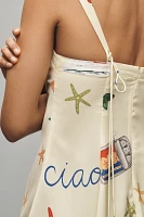 For Love & Lemons Ciao Underwire Slip Mini Dress
