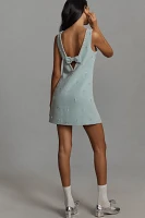 Atsu Crystal-Embellished Bow Mini Dress