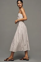 Maeve Sleeveless Fitted A-Line Midi Dress