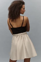 Maeve Sleeveless Twofer A-Line Mini Dress