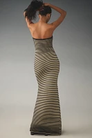 The Wolf Gang Sunmor Strapless Knit Maxi Dress