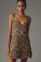 Dhruv Kapoor Leopard Mini Dress