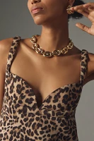 Dhruv Kapoor Leopard Mini Dress