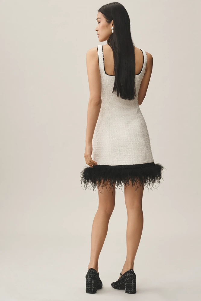 Saylor Velma Tweed Mini Dress