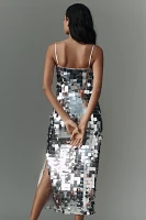 Saylor Agnetha Petite Sequin Maxi Dress