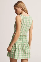 Saylor Emmie Sleeveless Tie-Waist Mini Dress