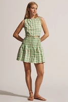 Saylor Emmie Sleeveless Tie-Waist Mini Dress