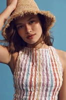 Saylor Elenor Smocked Mini Dress