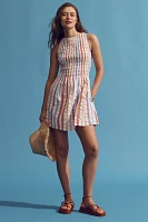 Saylor Elenor Smocked Mini Dress