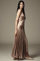 Cami NYC Jennelyn Pleated Maxi Dress