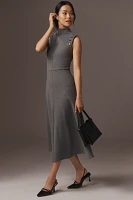 Beatrice .b Mock-Neck Midi Dress