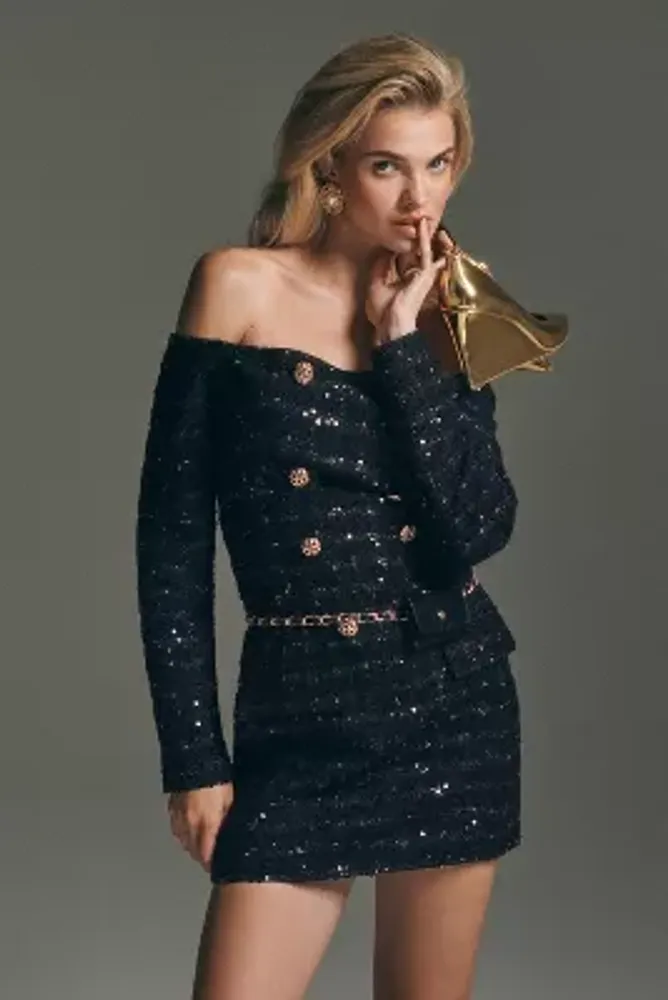 Premium Tweed Blazer Dress – Endless Rose