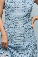 Endless Rose Sleeveless Textured Midi Dress