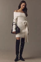 Endless Rose Off-The-Shoulder Sweater Dress