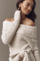 Endless Rose Off-The-Shoulder Sweater Dress