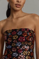 Endless Rose Strapless Sequin Mini Dress