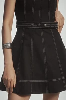 Shona Joy Mercer A-Line Denim Mini Dress