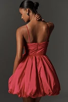 Mac Duggal Bow Bubble Mini Dress