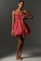 Mac Duggal Bow Bubble Mini Dress