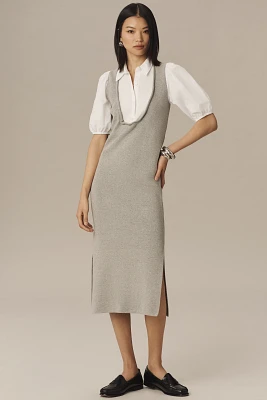 By Anthropologie Twofer Knit Shirt Dress