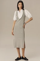 By Anthropologie Twofer Knit Shirt Dress