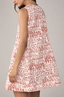 The Keiko Mini Dress by Maeve: Front Zip Edition