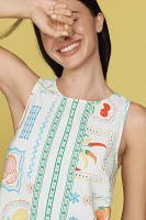 Maeve Sleeveless Mini Shift Dress