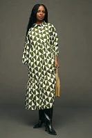 The Bettina Tiered Shirt Dress by Maeve
