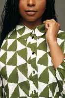 The Bettina Tiered Shirt Dress by Maeve