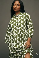 The Bettina Tiered Shirt Dress by Maeve