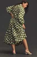 The Bettina Tiered Shirt Dress by Maeve