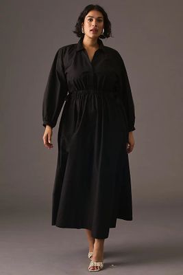 Maeve Cinched Shirt Dress By Black