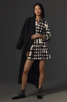 The Bettina Tiered Mini Shirt Dress by Maeve