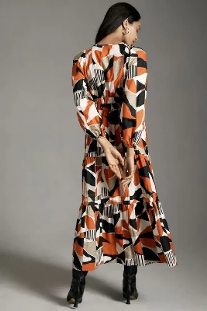 The Long-Sleeve Somerset Maxi Dress