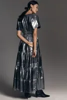 The Somerset Maxi Dress: Metallic Edition