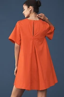 The Emmy Short-Sleeve Swing Mini Dress by Maeve