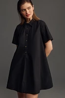 The Pollie Short-Sleeve Swing Tunic Mini Dress