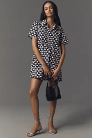 The Pollie Short-Sleeve Swing Tunic Mini Dress