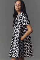 The Pollie Short-Sleeve Swing Tunic Mini Dress
