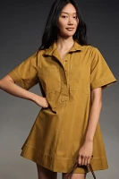 The Jeannie Short-Sleeve A-Line Mini Dress by Maeve