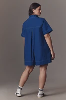 The Jeannie Short-Sleeve A-Line Mini Dress by Maeve