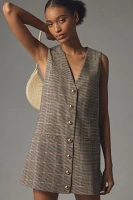 By Anthropologie Vest Mini Dress