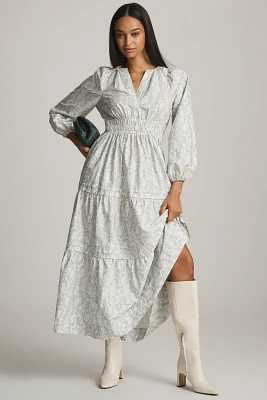 Loverly Grey x Anthropologie: The Somerset Maxi Dress: Long-Sleeve Edition