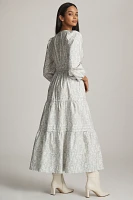 Loverly Grey x Anthropologie: The Somerset Maxi Dress: Long-Sleeve Edition