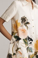 The Pollie Short-Sleeve Swing Tunic Mini Dress: Leigh Viner Edition