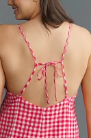 By Anthropologie Apron-Style Mini Dress